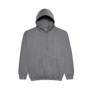 AWDIS kapucnis pulver, kevertszlas, Graphite Heather (pulver)