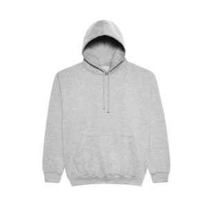 AWDIS kapucnis pulver, kevertszlas, Heather Grey (pulver)