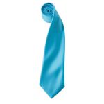 Colours szatén nyakkendő, Turquoise, U (PR750TU-U)