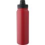 Duplafal palack telefontartval, 800 ml, piros