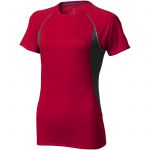 Elevate Quebec női cool fit póló, piros/antracit (3901625)