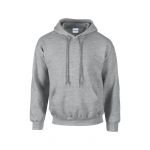 Gildan Heavy Blend kapucnis pulver, Sport Grey (GI18500SP)