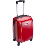 Gurulós bőrönd, piros (5392-08)