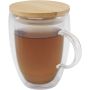 Leona veg cssze bambusz fedllel, 350 ml, tltsz