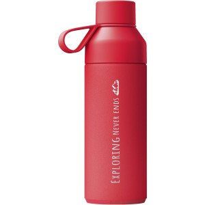 Ocean Bottle vkuumszigetelt palack, 500ml, piros (vizespalack)