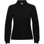 Roly Estrella hosszúujjú női póló, Solid black (R66363O)