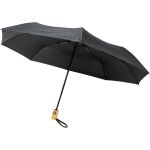 RPET összecsukható esernyő, fekete (10914301)