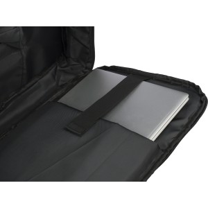 rPET poliszter laptophtizsk, fekete (irattska, laptoptska)