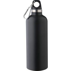 jraacl duplafal kulacs, 500 ml, fekete (termosz)
