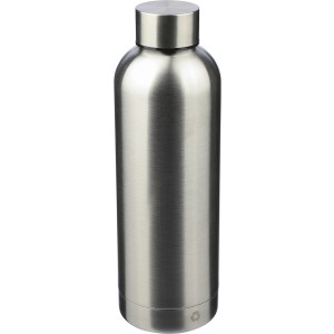 jraacl duplafal palack, 500 ml, ezst (vizespalack)